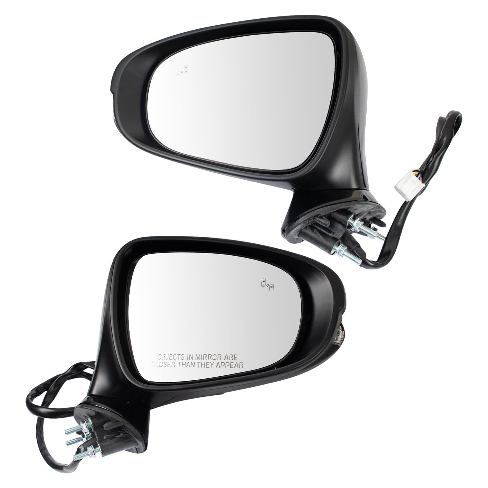 Amazon.com: Driver & Passenger Side Mirror Set with Blind Spot
